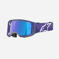 Alpinestars Vision 8 Corp Goggles - Purple/Blue Mirror
