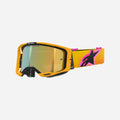Alpinestars Vision 8 Corp Goggles - Orange/Yellow/Pink Gold Mirror