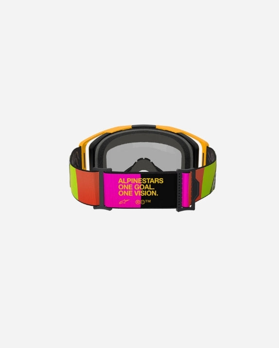 Masques Alpinestars Vision 8 Corp - Jaune/Rose Miroir Rouge