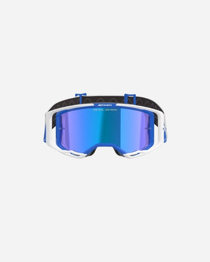 Masques Alpinestars Vision 8 Corp - Bleu/Blanc Miroir Bleu