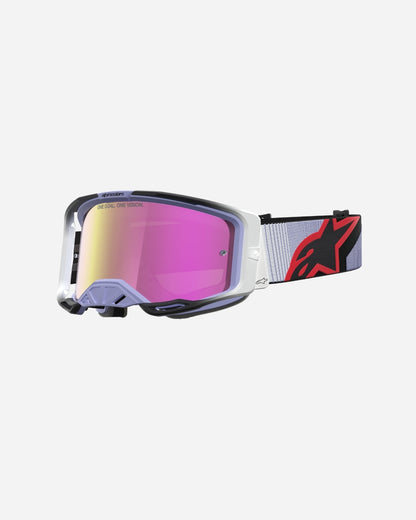 Alpinestars Vision 8 Maven Goggles - Lavender/Black/Mirror Pink