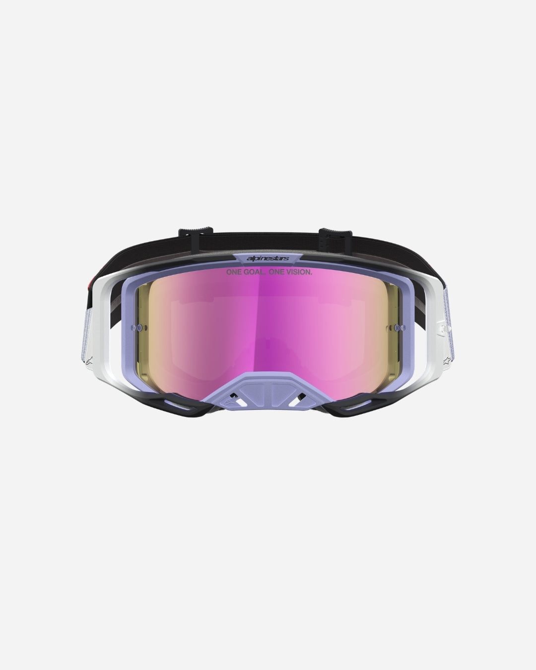 Alpinestars Vision 8 Maven Goggles - Lavender/Black/Mirror Pink