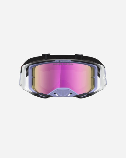 Alpinestars Vision 8 Maven Goggles - Lavender/Black/Mirror Pink