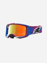 Alpinestars Vision 8 Maven Goggles - Fire Red/Black/Mirror Red