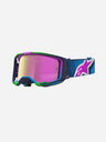 Alpinestars Vision 8 Maven Goggles - Blithe Blue/Purple/Mirror Pink