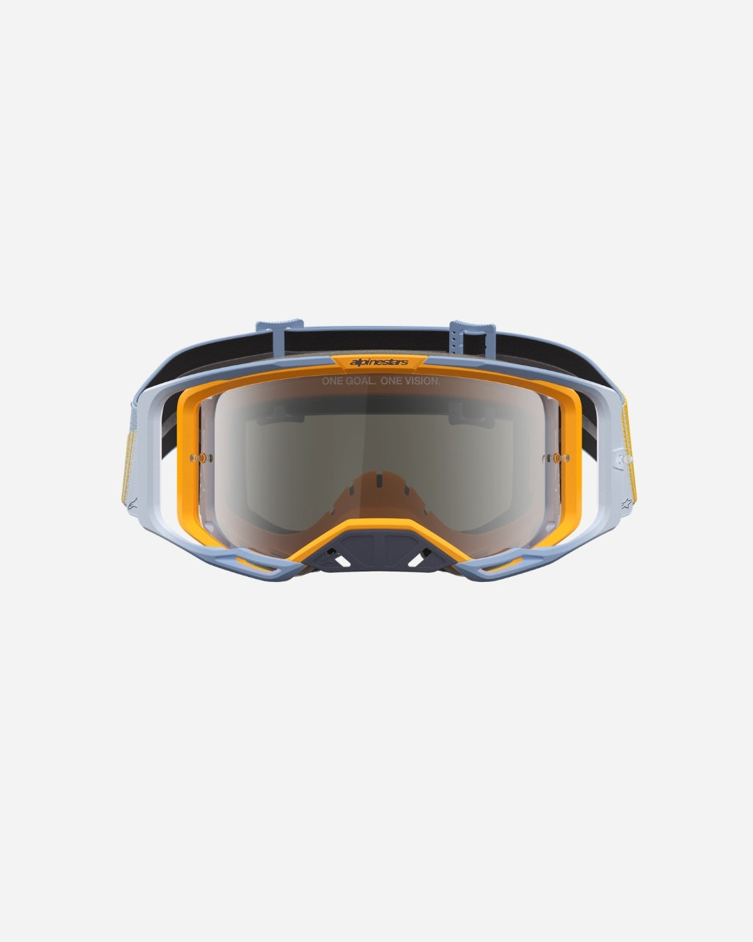 Alpinestars Vision 8 Maven Goggles - Dust Blue/Orange/Mirror Silver