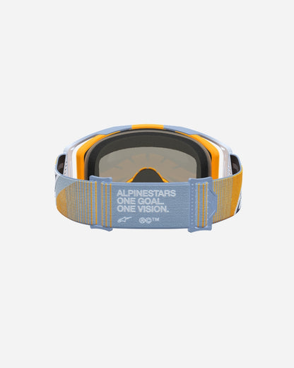 Alpinestars Vision 8 Maven Goggles - Dust Blue/Orange/Mirror Silver