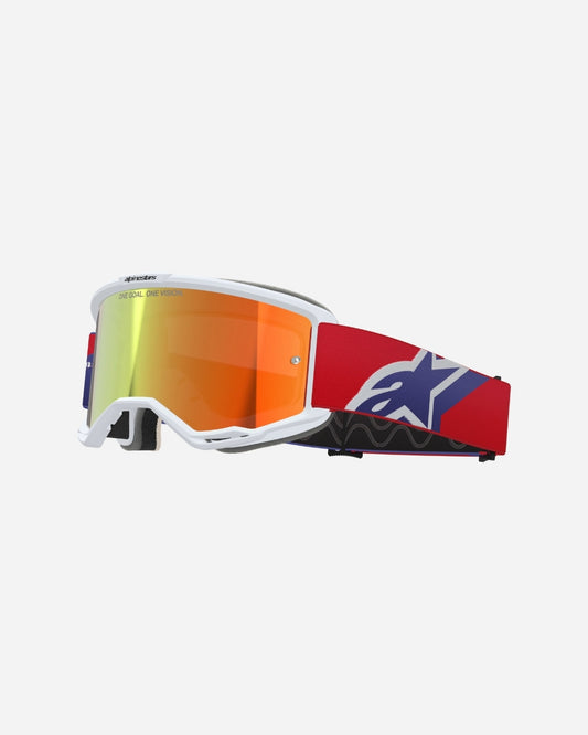 Masques Alpinestars Vision 5 Corp - Rouge/Violet Miroir Rouge