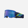 Occhiali Alpinestars Vision 5 Body - Blu/Giallo Fluorescente Specchio Blu