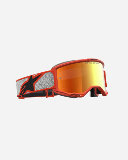 Alpinestars Vision 5 Rora Goggles - Silver/Orange/Mirror Red