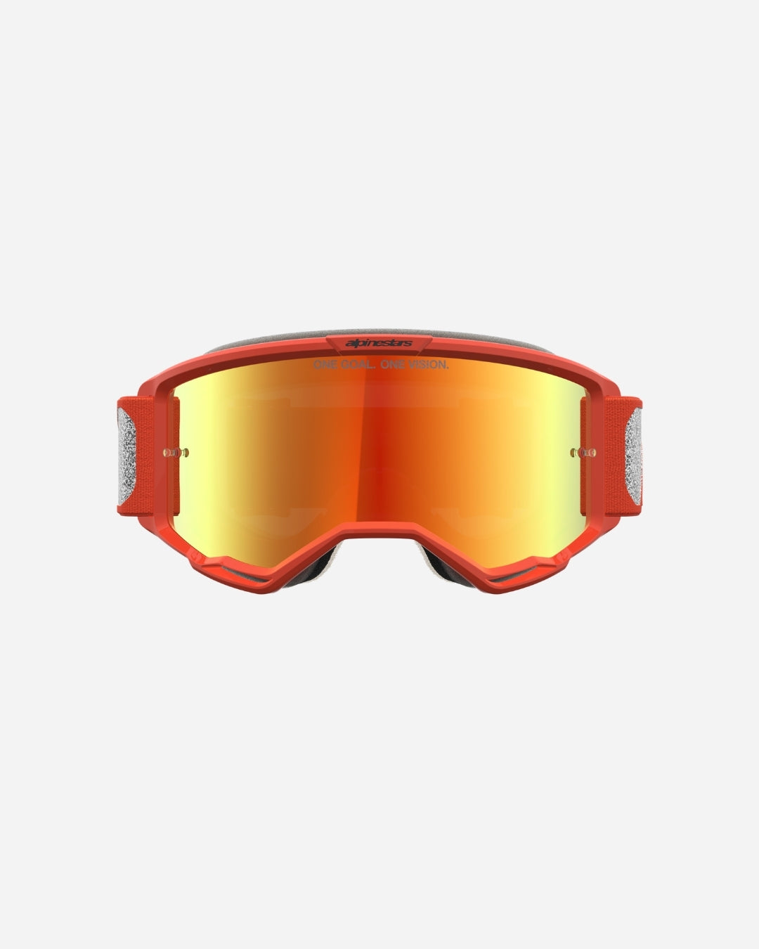 Alpinestars Vision 5 Rora Goggles - Silver/Orange/Mirror Red