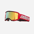 Alpinestars Vision 5 Blaze Crossbrille - Rot/Gold verspiegelt