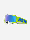 Masques Alpinestars Vision 5 Blaze - Jaune Fluo/Bleu Miroir Bleu