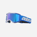 Alpinestars Vision 5 Blaze Crossbrille – Blau/Blau verspiegelt