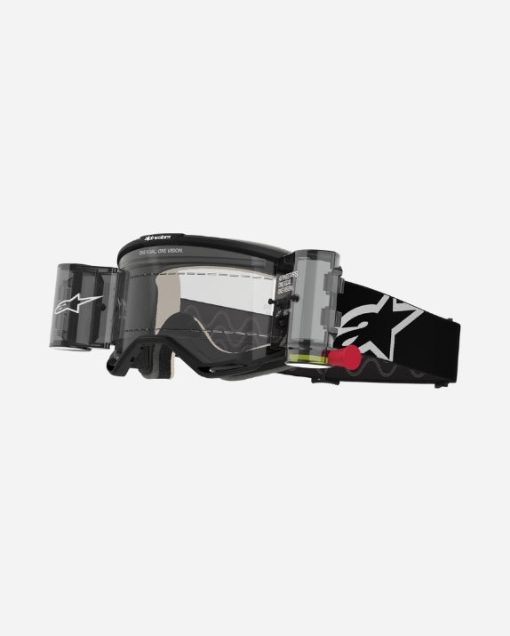 Occhiali Alpinestars Vision 5 Body - Nero/Trasparente Roll-Off