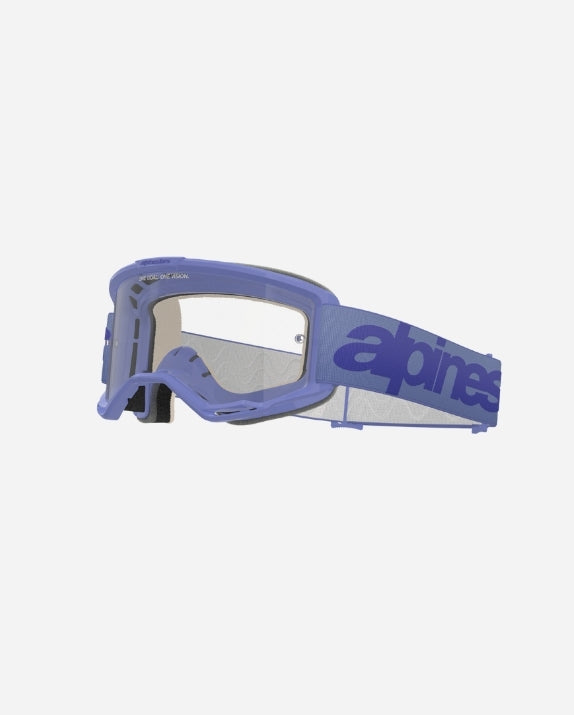 Alpinestars Goggle Vision 5 Schriftzug - Lila