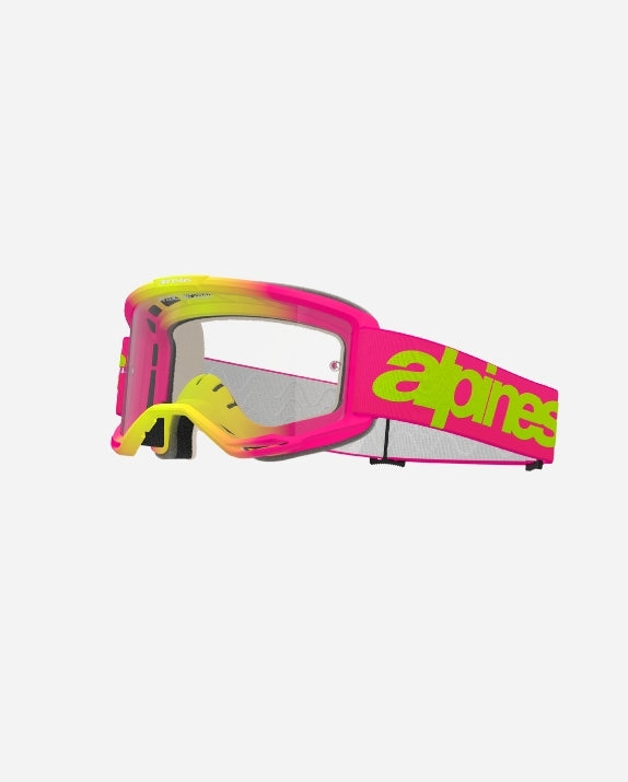 Alpinestars Goggle Vision 5 Schriftzug - Pink