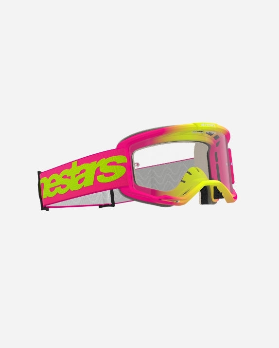 Alpinestars Vision 5 Wordmark Goggles - Pink/Yellow