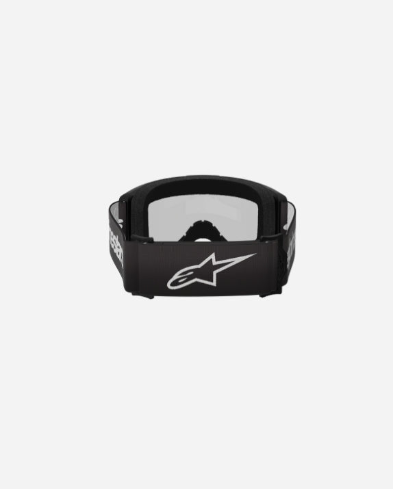 Alpinestars Vision 3 Wordmark Goggles - Black/Silver Mirror