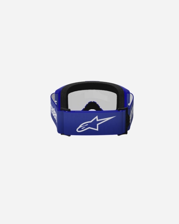 Masques Alpinestars Vision 3 Wordmark - Bleu/Miroir Argent