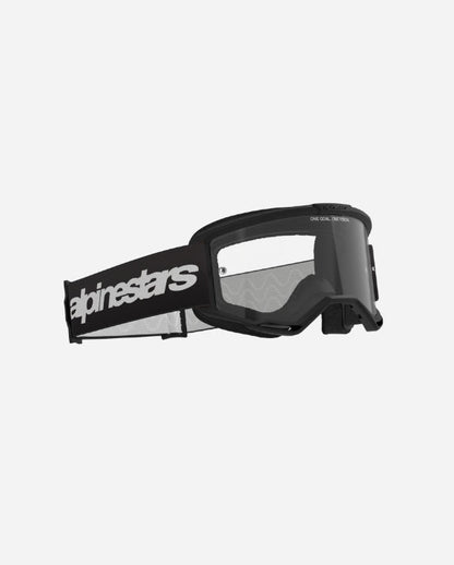 Alpinestars Vision 3 Wordmark Goggles - Black/Clear