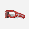 Alpinestars Vision 3 Wordmark Goggles - Red/Clear