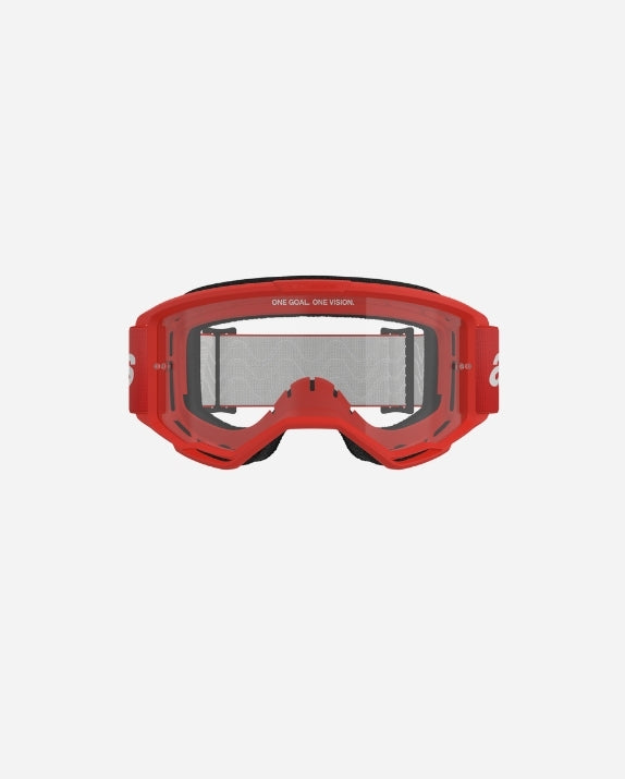 Alpinestars Vision 3 Wordmark Goggles - Red/Clear