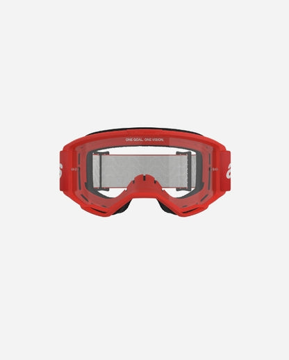 Alpinestars Vision 3 Wordmark Goggles - Red/Clear