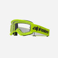 Alpinestars Vision 3 Wordmark Goggles - Fluorescent Yellow/Clear
