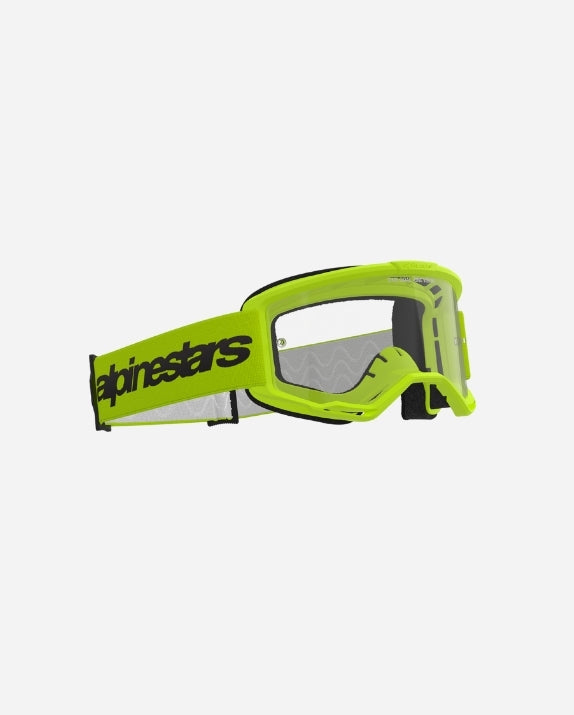 Masques Alpinestars Vision 3 Wordmark - Jaune Fluo/Clair