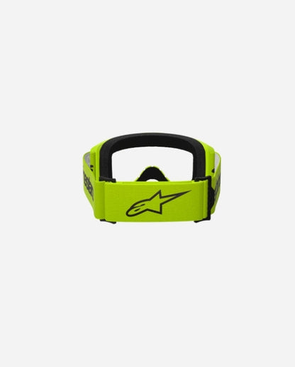 Masques Alpinestars Vision 3 Wordmark - Jaune Fluo/Clair