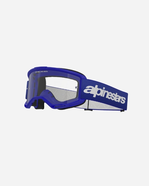 Alpinestars Skibrille Goggle Vision 3 mit Schriftzug – Blau