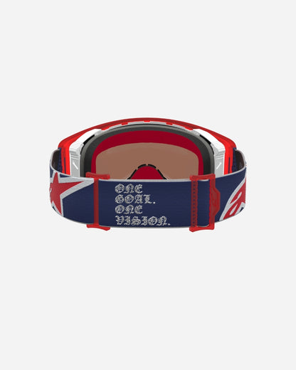 Alpinestars Supertech Goggles FiftyFold Limited Edition - Blue/Red/White