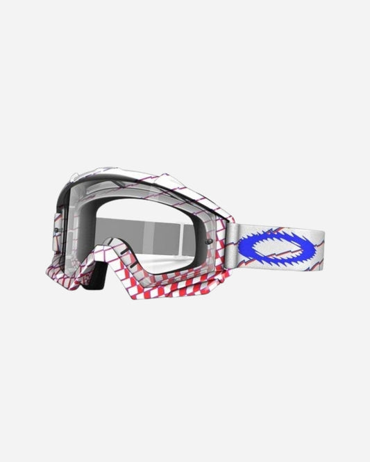 Oakley Proven MX Goggle - Patriotic Rot / Weiss