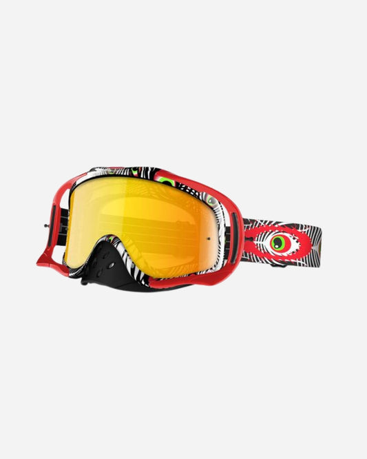 Oakley Crowbar MX Goggle - TLD Discharge Rot