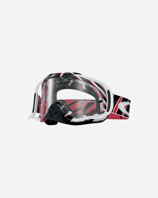 Oakley Crowbar MX Goggle - Razors Edge Rot / Schwarz