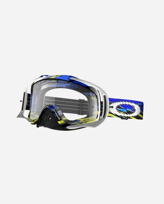 Oakley Crowbar MX Goggle - Fastline Blau / Gelb