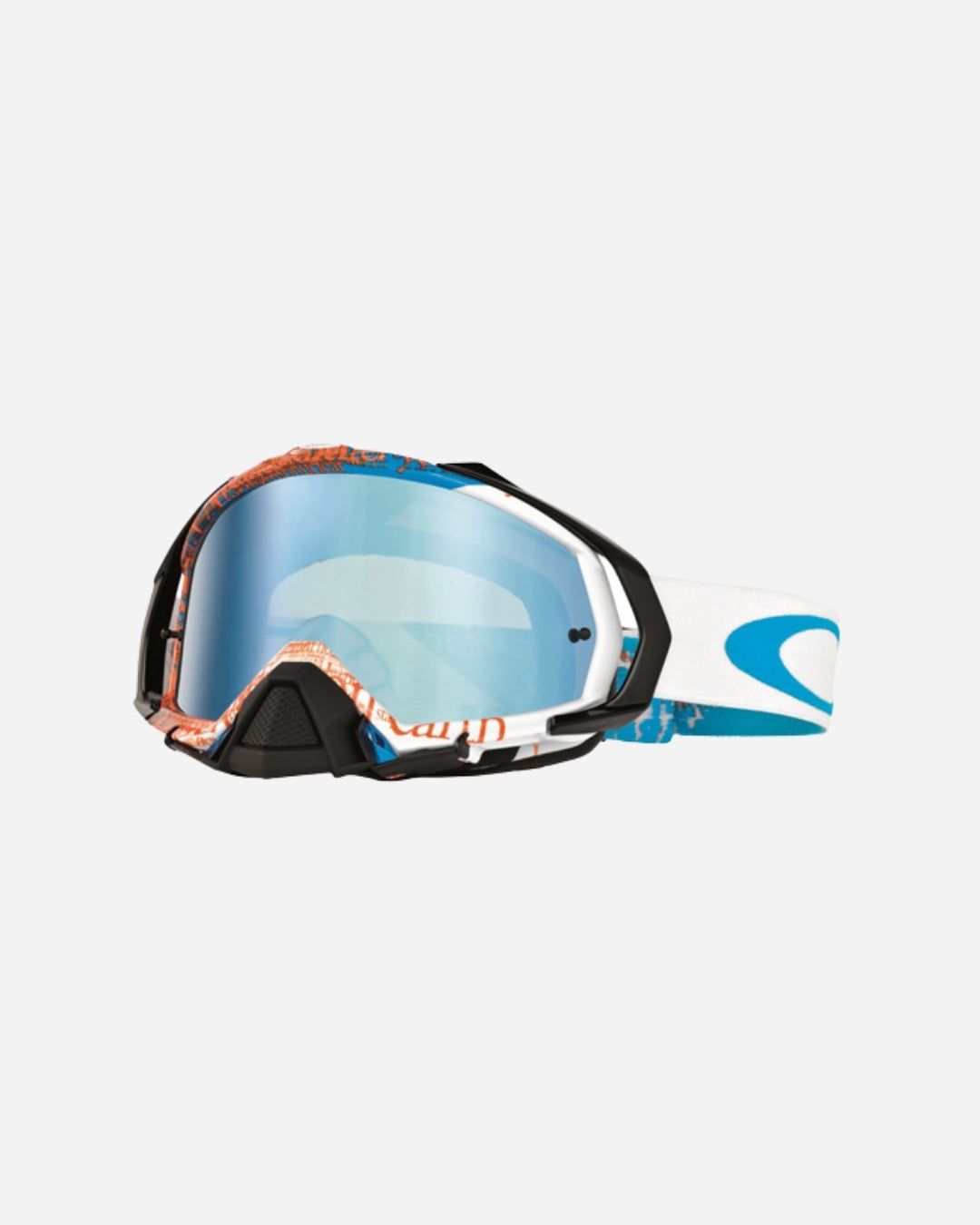 Oakley Mayhem MX Goggle - Tagline Schwarz / Orange