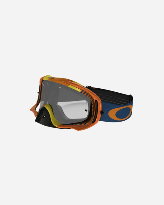 Oakley Crowbar MX Goggle - Biohazard Orange / Blau