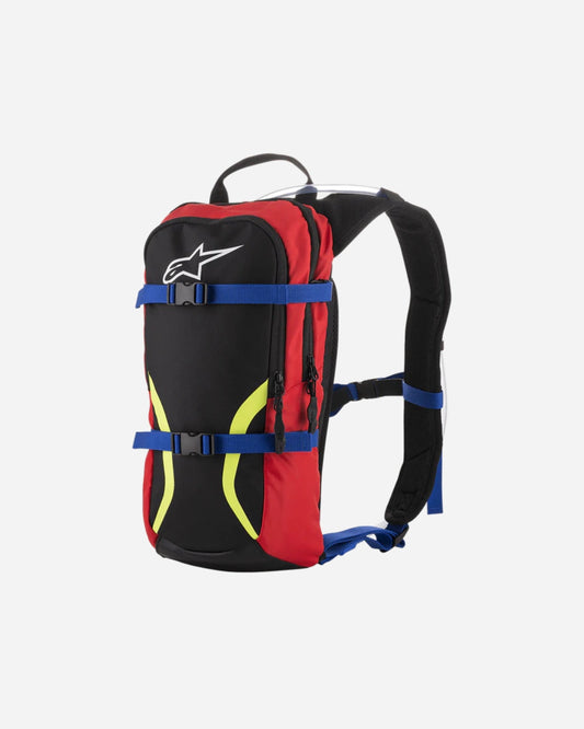 Sac à dos d’hydratation Alpinestars Iguana - Noir/Bleu/Rouge/Jaune Fluo