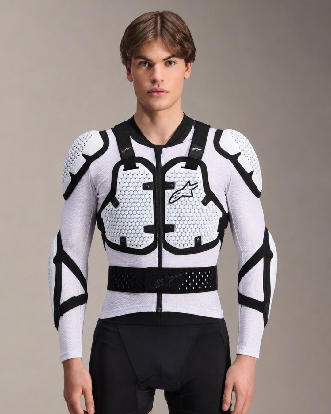 Alpinestars Bionic Action V3 Protection Jacket - White/Black