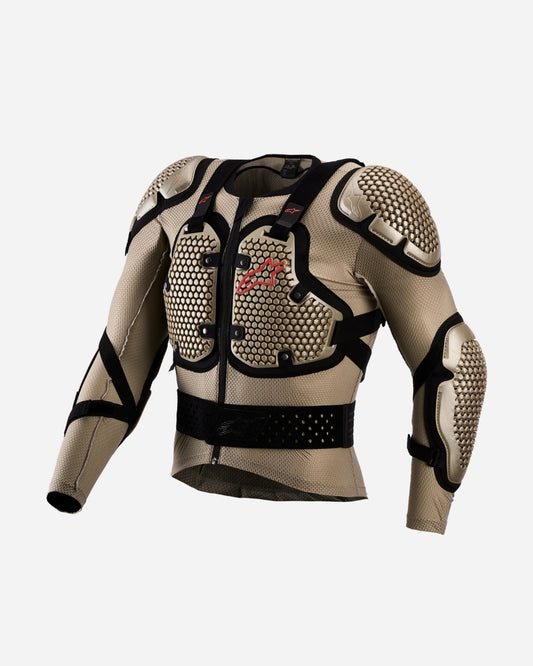 Veste de protection Alpinestars Bionic Action V3 - Aluminium/Noir/Rouge fluo