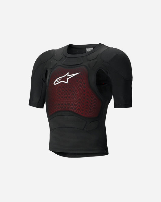 Veste de protection manches courtes Bionic Plasma Lt - Noir/Blanc