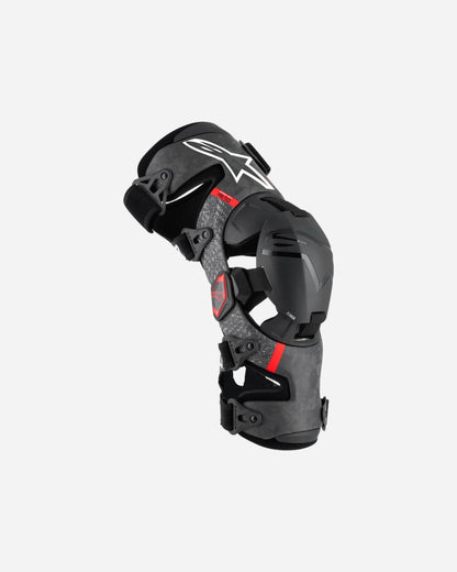 Orthèse de genou Alpinestars Supertech Rk-10 Plasma - Noir/Rouge