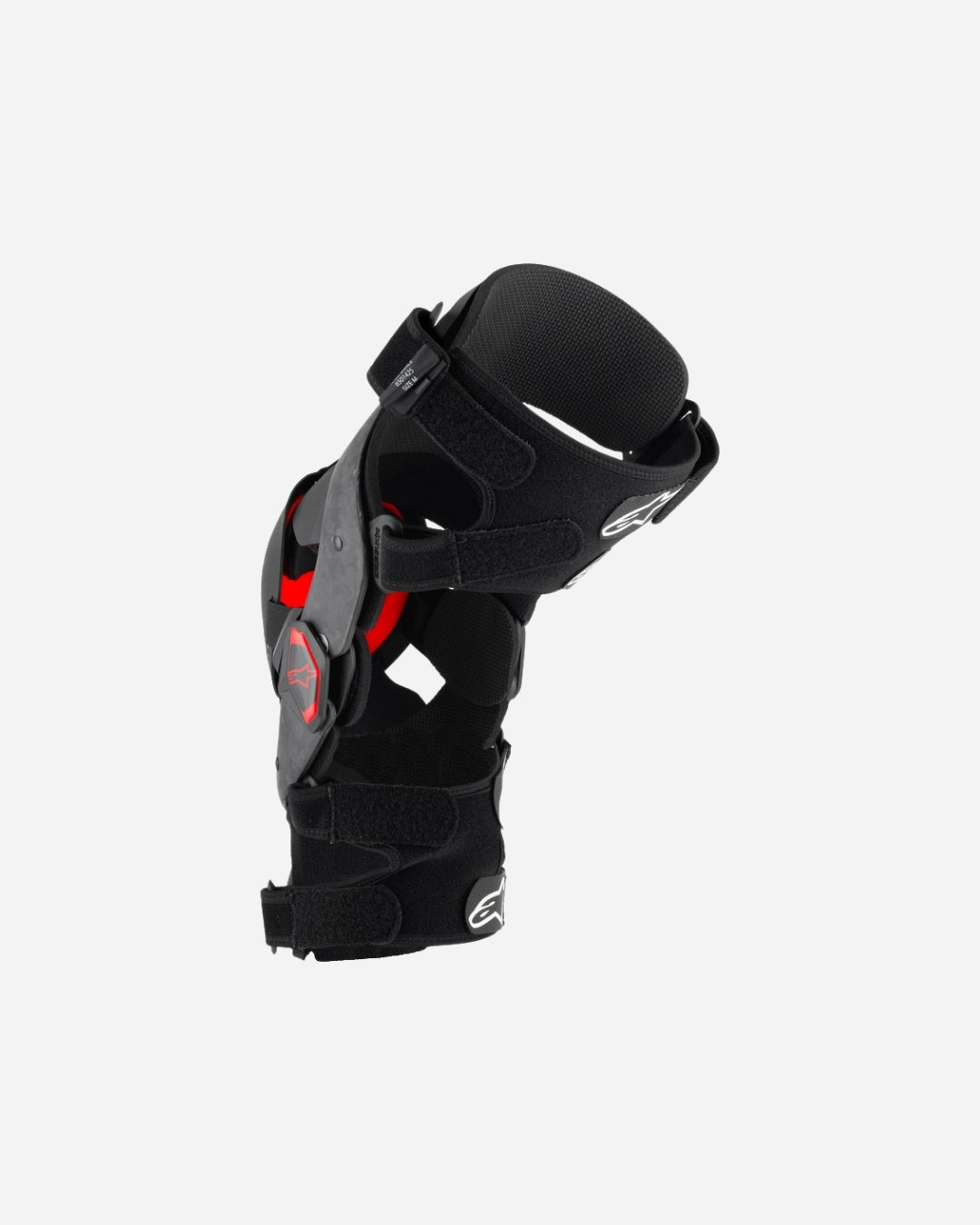 Orthèse de genou Alpinestars Supertech Rk-10 Plasma - Noir/Rouge