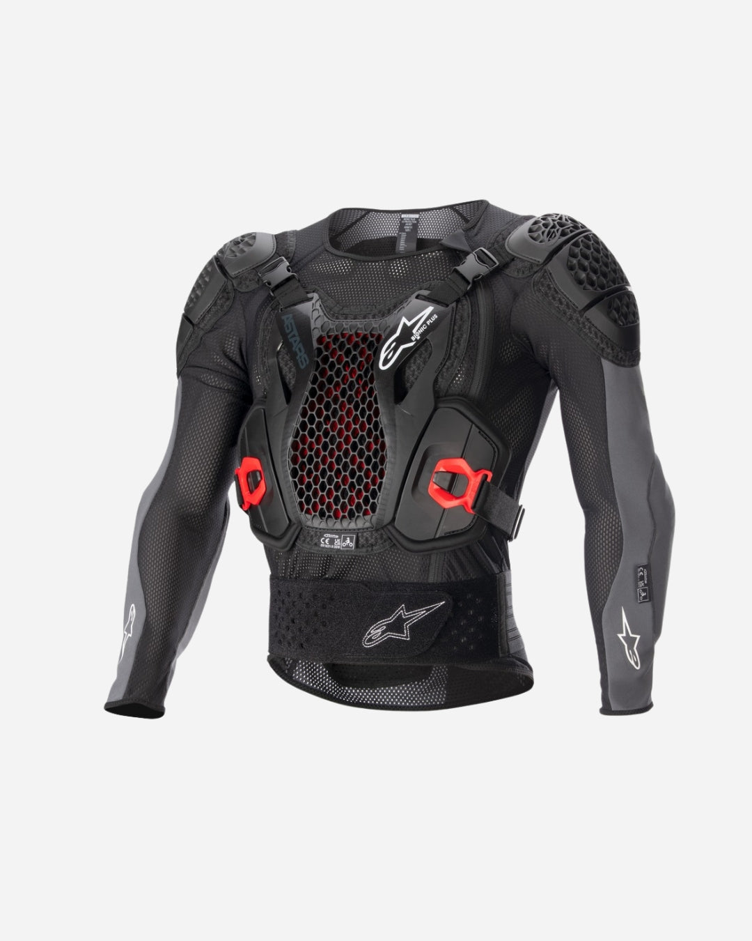 Veste de protection Alpinestars Bionic Plus V2 - Noir/Anthracite/Rouge