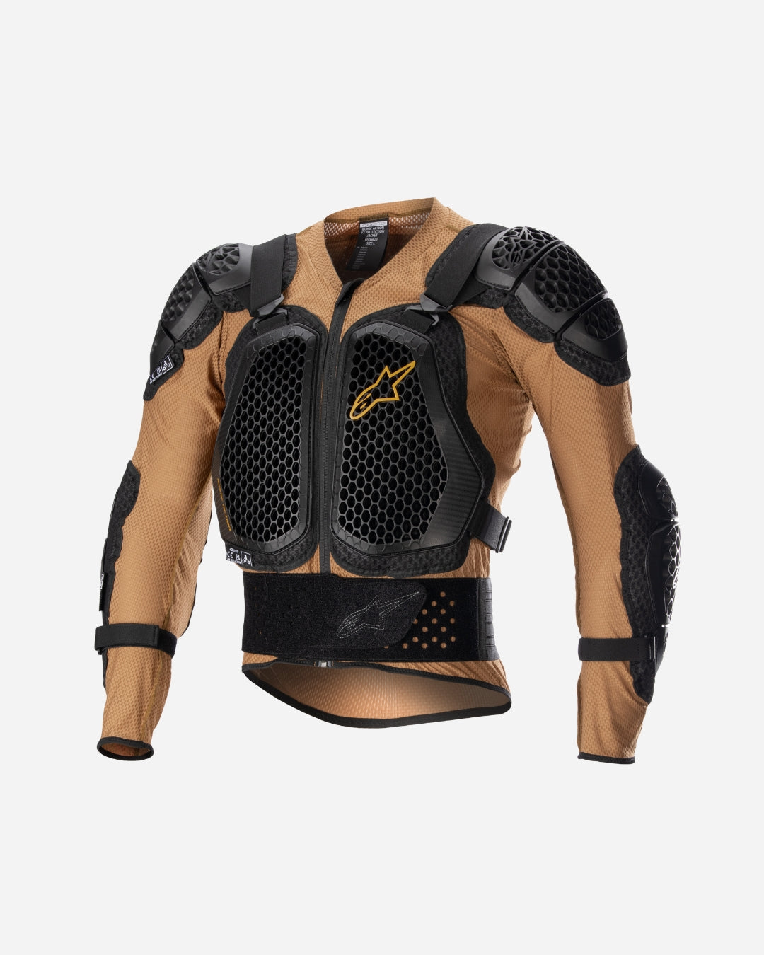 Veste de protection Alpinestars Bionic Action V2 - Sable/Noir/Mandarine