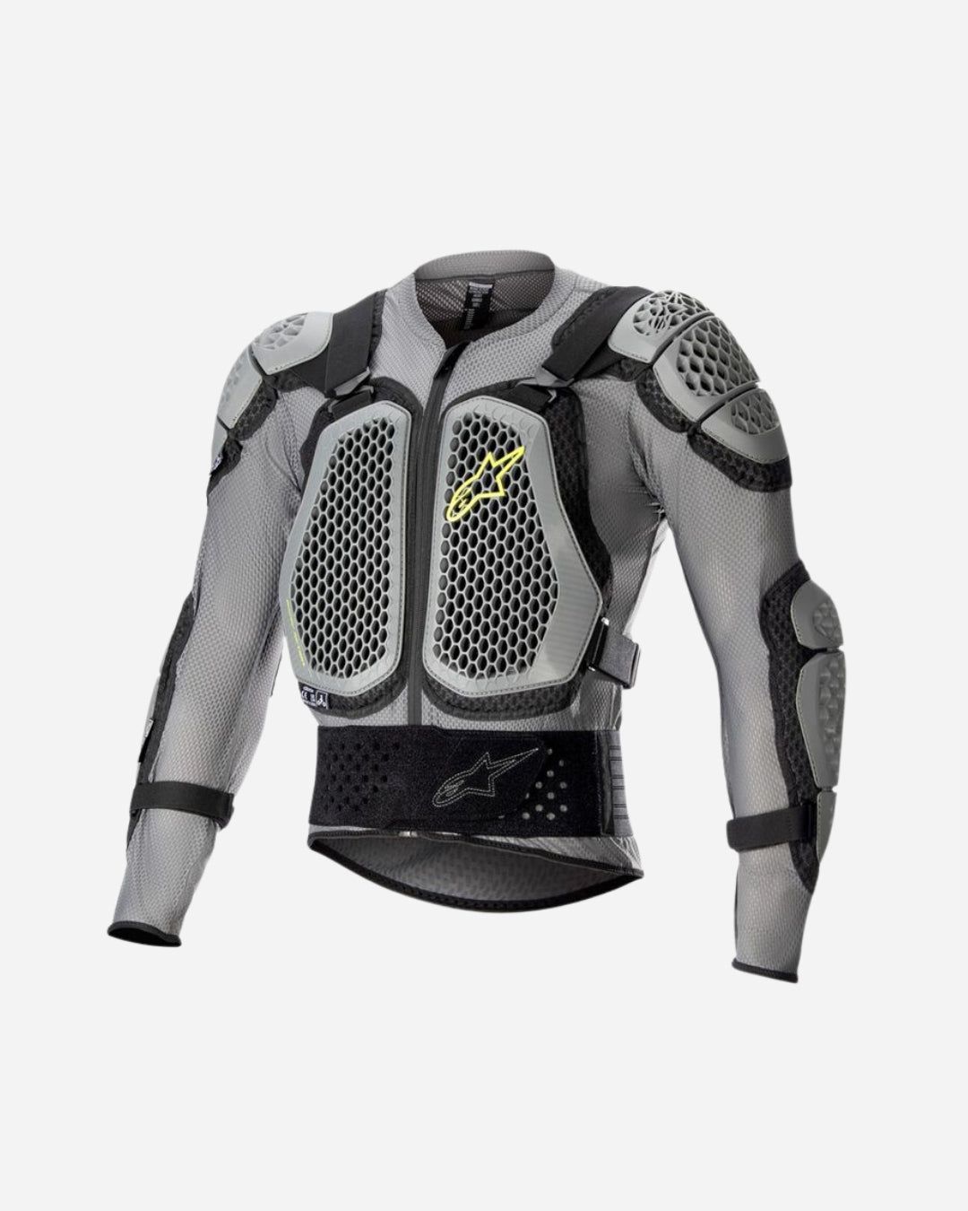 Veste de protection Alpinestars Bionic Action V2 - Gris/Noir/Jaune Fluo