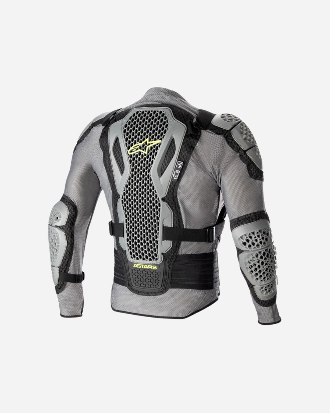 Veste de protection Alpinestars Bionic Action V2 - Gris/Noir/Jaune Fluo