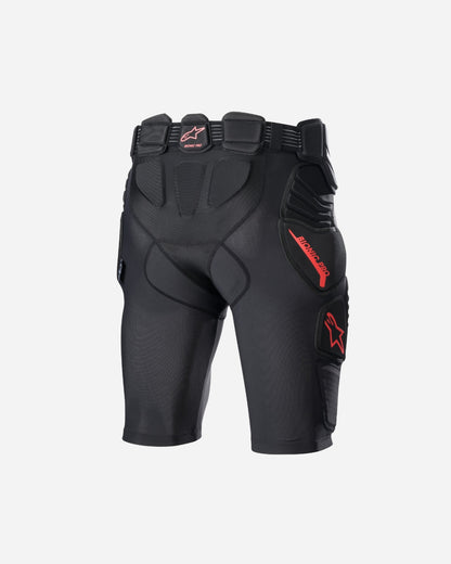 Short de protection Alpinestars Bionic Pro - Noir/Rouge
